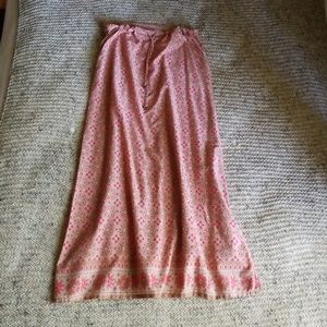 Cotton maxi skirt w/ pockets!!!
